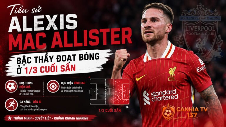Tiểu sử Alexis Mac Allister: Bậc thầy đoạt bóng ở 1/3 cuối sân