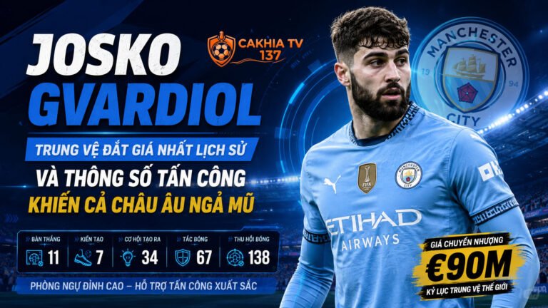 Tiểu sử Josko Gvardiol: Trung vệ đắt giá nhất lịch sử và thông số tấn công khiến cả châu Âu ngả mũ