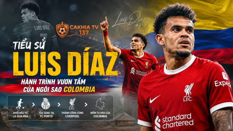 Tiểu sử Luis Diaz: Hành trình vươn tầm của ngôi sao Colombia