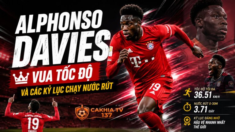 Tiểu sử Alphonso Davies: Vua tốc độ và các kỷ lục chạy nước rút