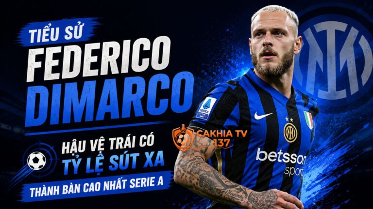 Tiểu sử Federico Dimarco: Hậu vệ trái có tỷ lệ sút xa thành bàn cao nhất Serie A