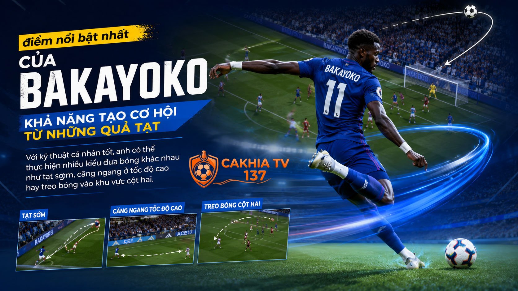 Khi nhắc đến tiểu sử Johan Bakayoko, không thể bỏ qua những phẩm chất chuyên môn