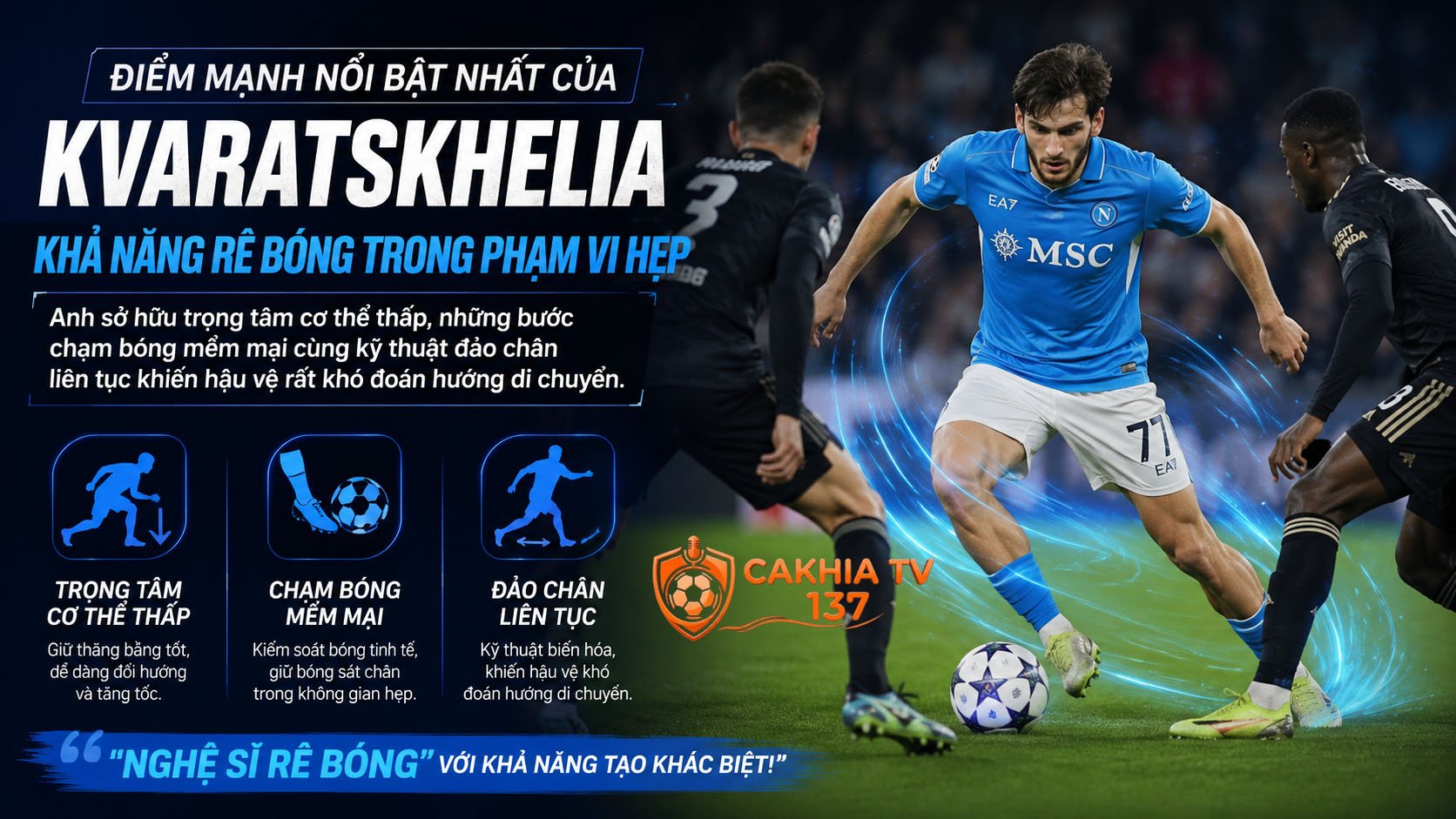 Nếu phần đầu của tiểu sử Khvicha Kvaratskhelia kể về hành trình vươn lên từ bóng đá Georgia