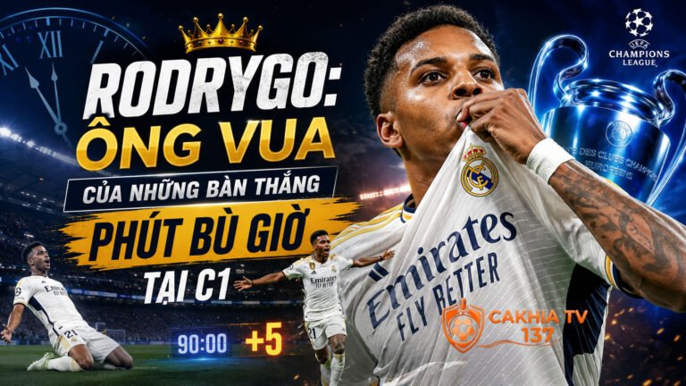 Tiểu sử Rodrygo: Ông vua của những bàn thắng phút bù giờ tại C1