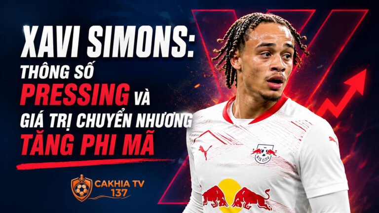 Tiểu sử Xavi Simons: Thông số pressing và giá trị chuyển nhượng tăng phi mã